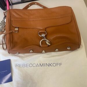 Rebecca Minkoff large leather studded crossbody bag
